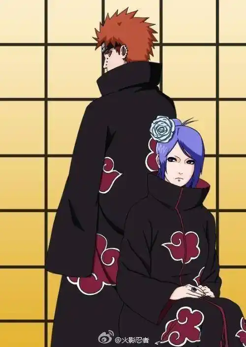 火影忍者弥彦小南,【图源微博侵删致歉】