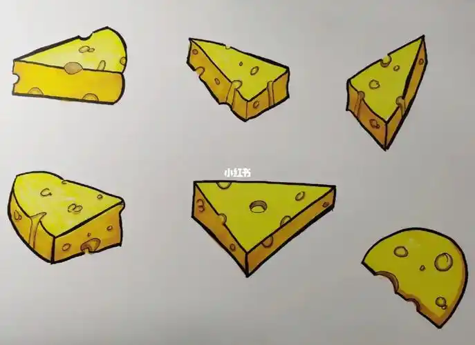 奶酪简笔画