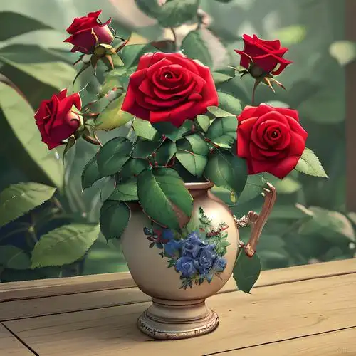 玫瑰花图片头像