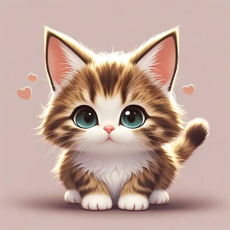 可爱呆萌小猫头像来啦93 谁能拒绝这么可爱的小猫咪呀?