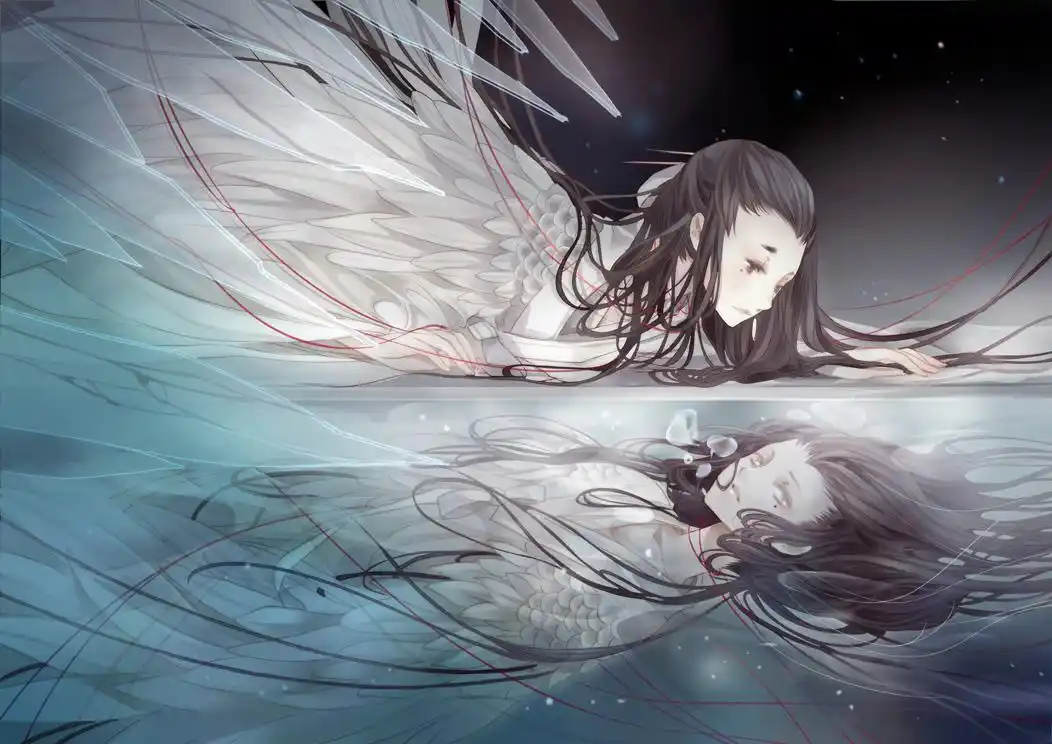 古装动漫图片,稚嫩的女生特写.