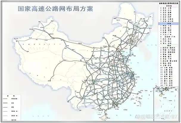 我国的高速公路网络体系包括哪些高速看完本文就全明白了