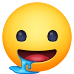 下载00流着口水的脸的emoji表情大图