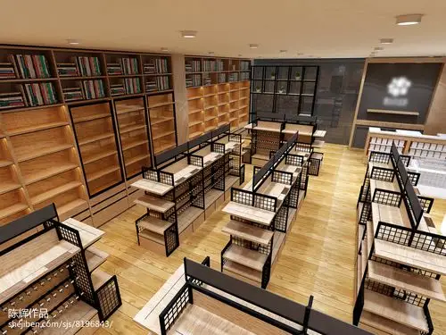 千岛湖110㎡文具店购物空间其他110m05设计图片赏析--土巴兔装修