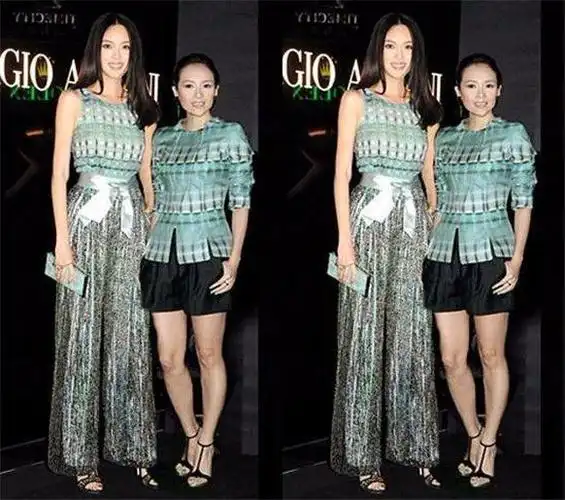 章子怡也有输的很惨的时候,在张梓琳面前,会因为矮很自卑吧?_身高