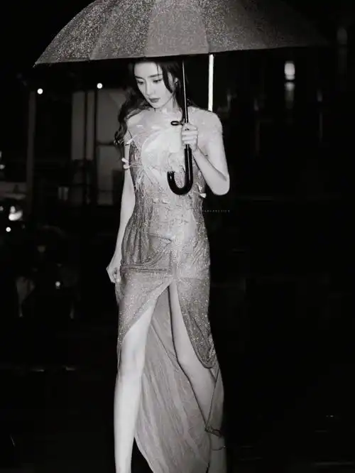 女明星撑伞系列神图771