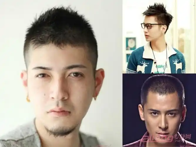 男士发型:清爽个性短发毛寸图片