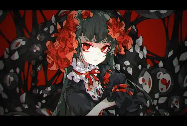 集优雅与古典于一身哥特萝莉插画特辑