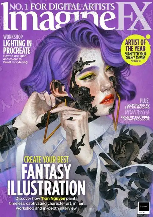 imaginefx科幻数字艺术杂志2020年7月刊总188期