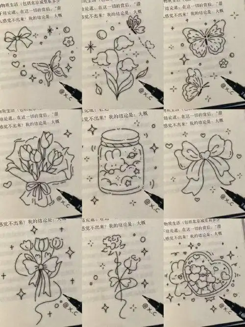 一学就会简笔画教程
