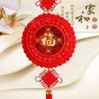 红色吉祥中国结头像_微信头像图片大全