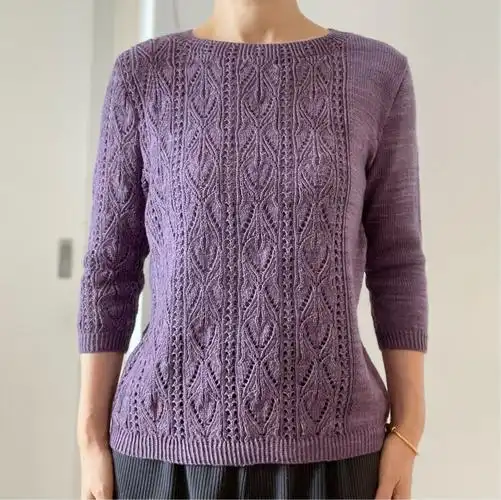 202203期周热门编织作品女士儿童手工编织毛衣作品10款