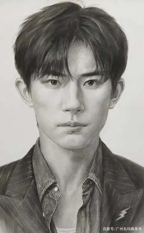 明星头像素描