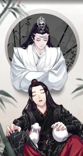 陈情令蓝忘机魏无羡漫版高清图片,壁纸首选