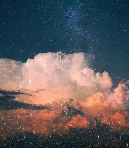 超梦幻星空朋友圈背景图