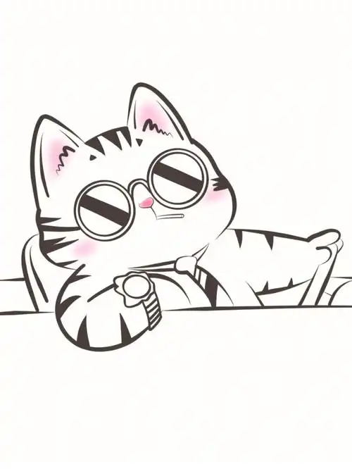 好可爱的猫咪啊拟人化