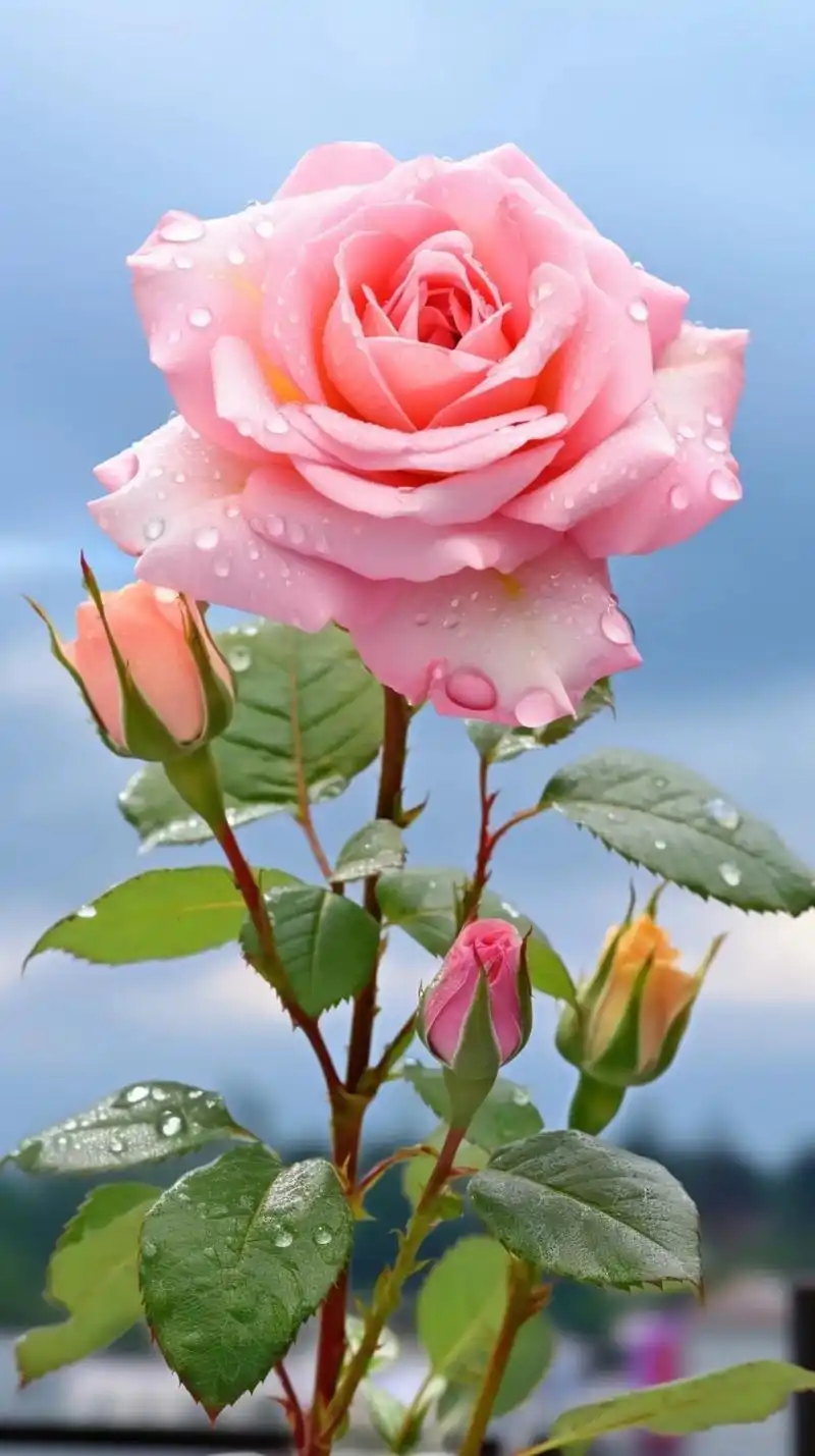 清晨一缕阳光一束花,不管遇到什么,期望美好,就是美好的一天. - 抖音