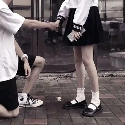 甜词/真人情侣头像/部位/jk/无水印 愿屏幕中的你们都会有甜甜的恋爱