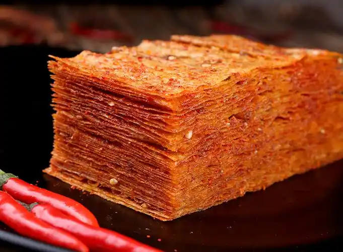 良品铺子大辣片良品铺子手撕大辣片湖南麻辣网红零食辣条小吃儿时怀旧