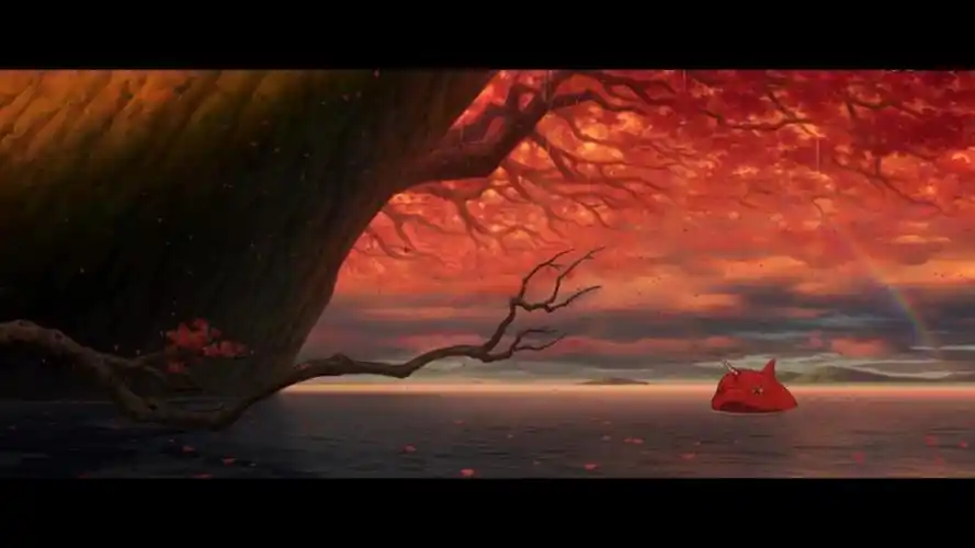 不说故事,只说画,《大鱼海棠》的中国风