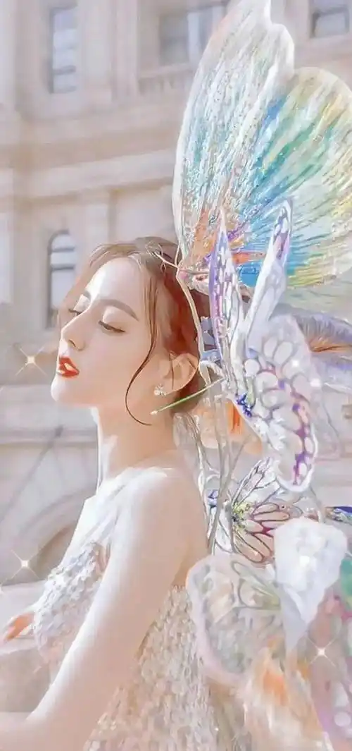 美女系列壁纸第282期迪丽热巴