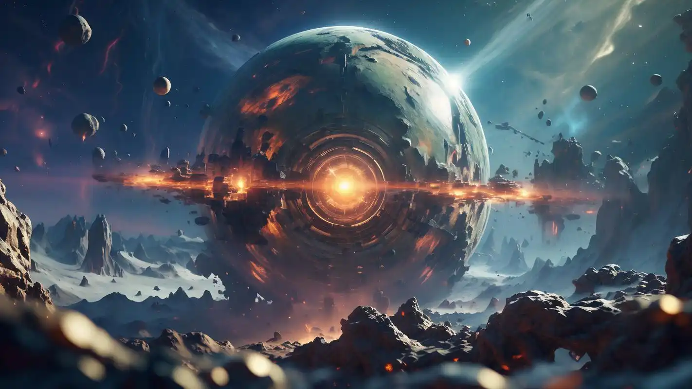 每一张都充满了科技的气息,无论是作为手机壁纸还是电脑桌面,都能