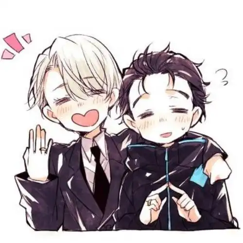 维勇维克托的心形嘴太可爱啦