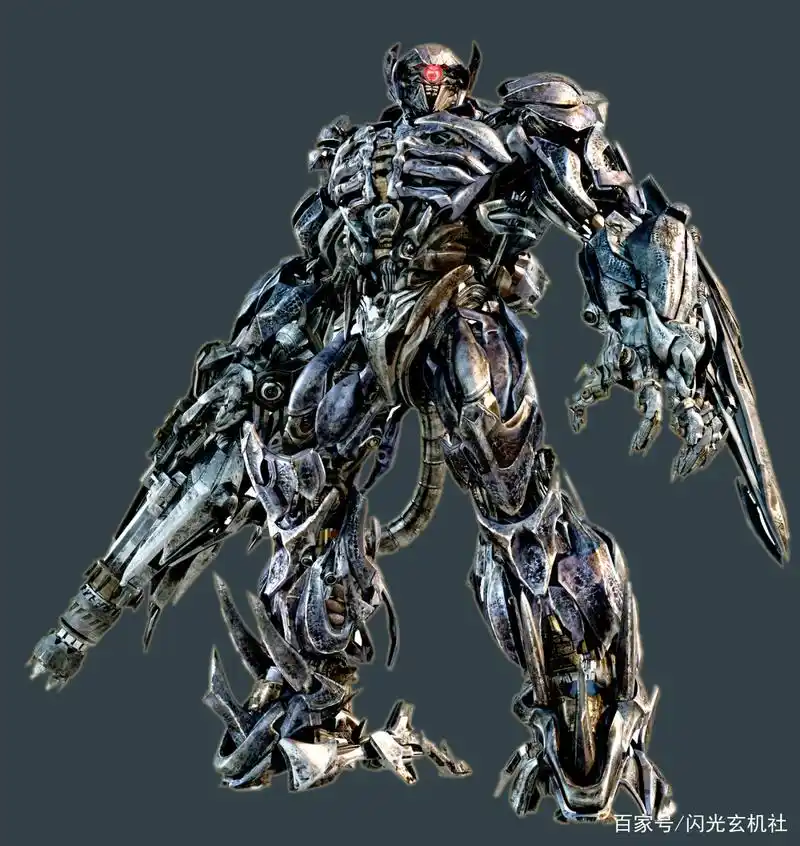 变形金刚动漫人物:霸天虎阵营精于谋略的狂派深暗人物-震荡波