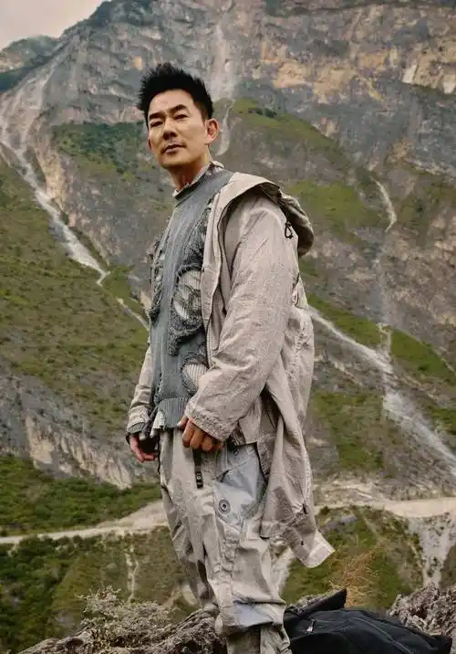 56岁任贤齐出道至今累计不少传唱度高的经典歌曲,近期参加大陆男团