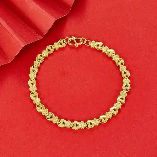 凤尾链绞丝链美妆链黄金手链经典款式都在这了