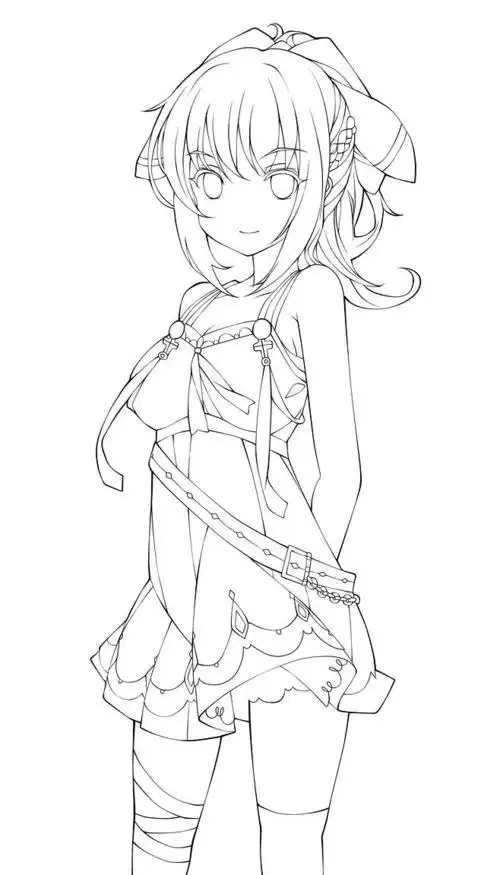 女生动漫专项练习册 q版人物 漫画人物绘画教程书画画入门自学零基础