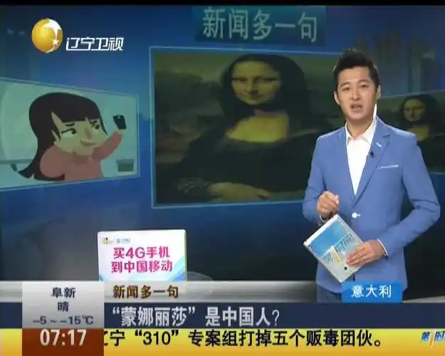 蒙娜丽莎是中国人