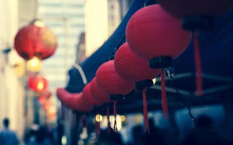 壁纸 中国风格,红灯笼