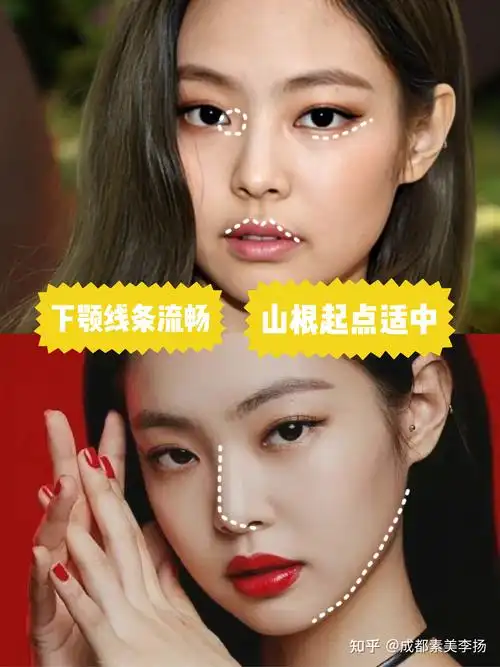 jennie宋智雅颜值分析如何找到适合自己的山根起点