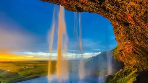 气势磅礴的瀑布摄影高清宽屏壁纸高清大图预览1920x1080_风景壁纸下载