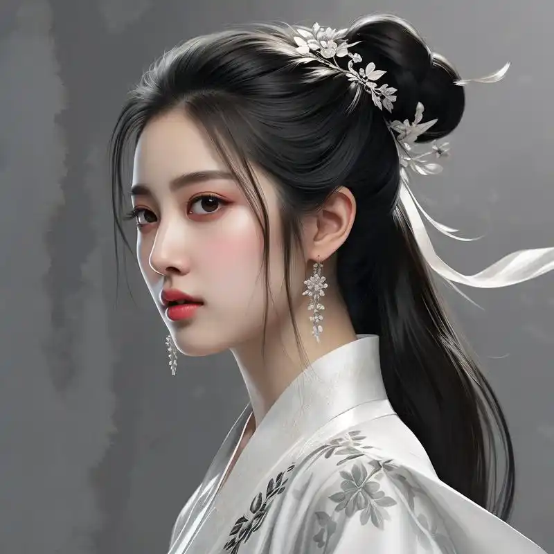 侧颜杀头像95 今天给大家带来一组高冷风格的侧脸女性真人头像,每一