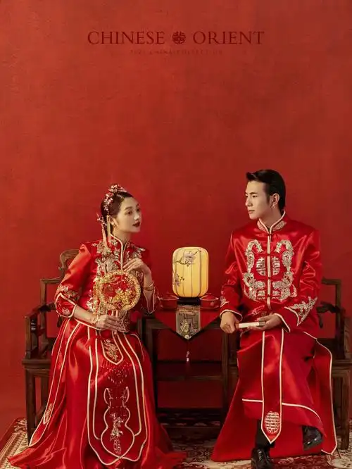 秀禾婚纱照  #室内婚纱照  #婚纱照推荐#中式古典婚纱照