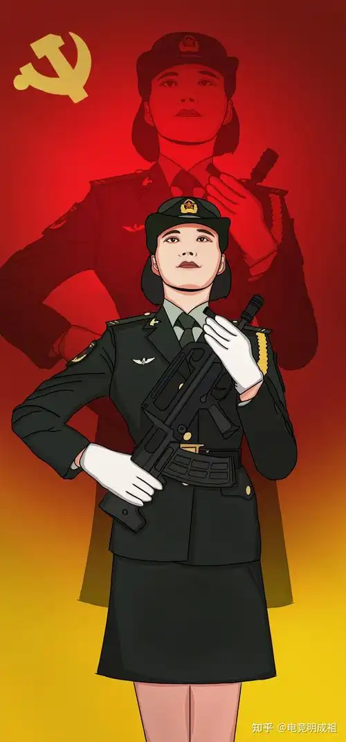 手机壁纸|超燃八一建军节壁纸,致敬中国人民解放军 - 知乎