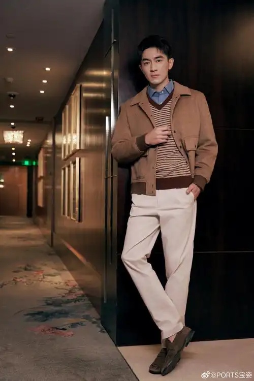 ports漫游者#演员@林更新身着#ports宝姿#2023秋冬男装系列即将前往