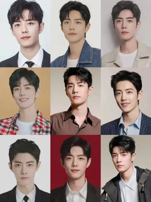 肖战九宫格图片!