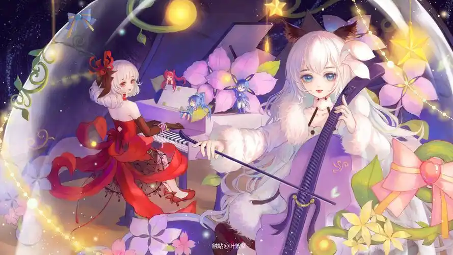 一些稿古风插画商插国风插画