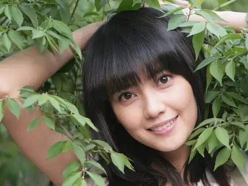 高圆圆花开的美丽