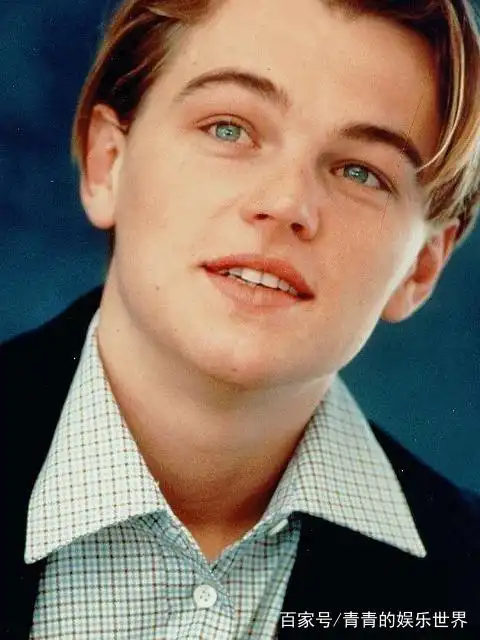 莱昂纳多年轻时的帅照,眼睛里有星辰大海,图8是多少人的壁纸!