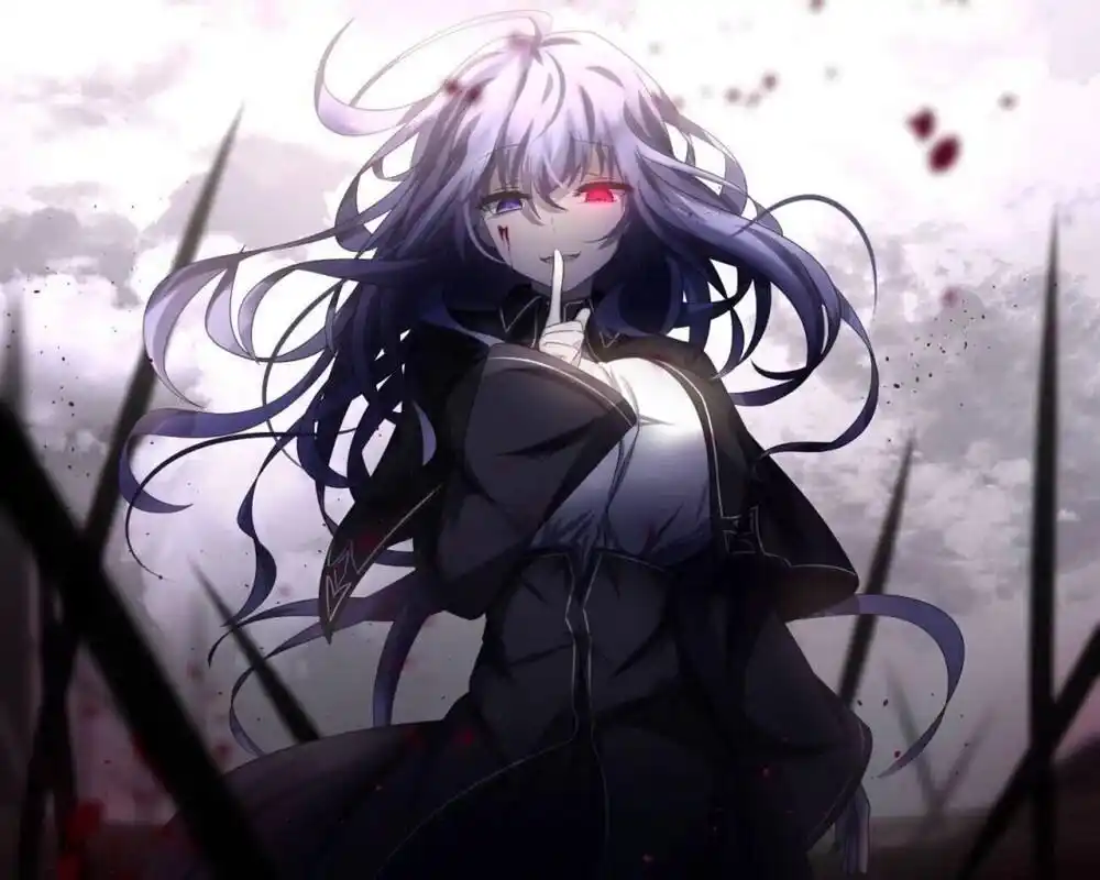 黑暗系女生头像(1)