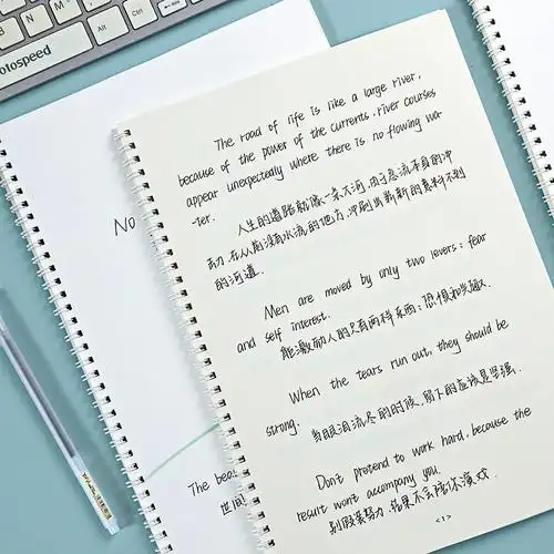 水云阁奶酪芝士英语手写体硬笔字帖奶酪体网红女生神仙字体漂亮行楷