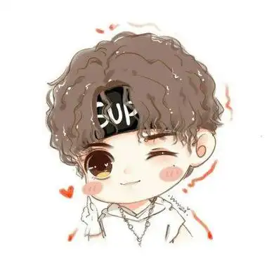 蔡徐坤搞笑动漫头像图片 - 蜡笔小新卡通头像!