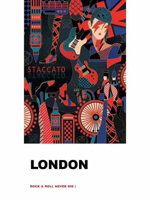 素材积累海报设计解构拼贴设计