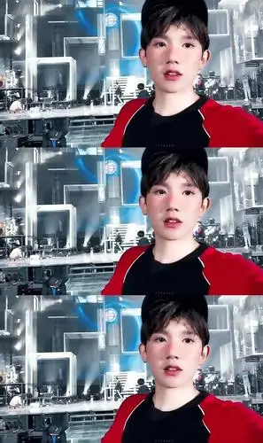 「tfboys」「分享」200427 男生化妆到底有多帅,品品王源的流星妆