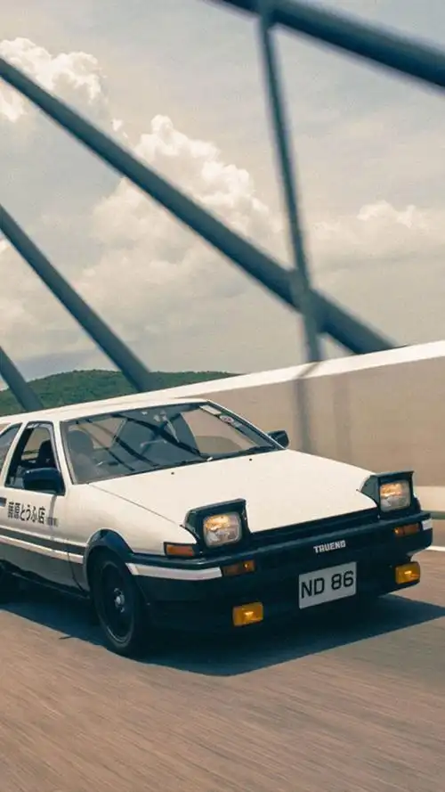 丰田ae86,高清图片,手机锁屏桌面-壁纸族