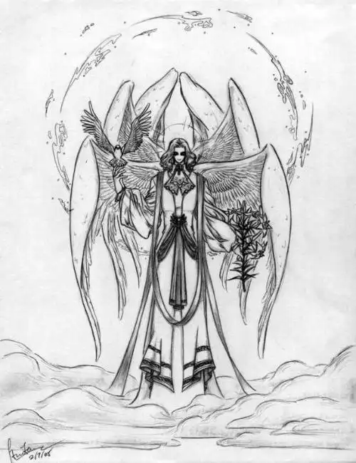 请问各位高手谁有天使加百列的图片